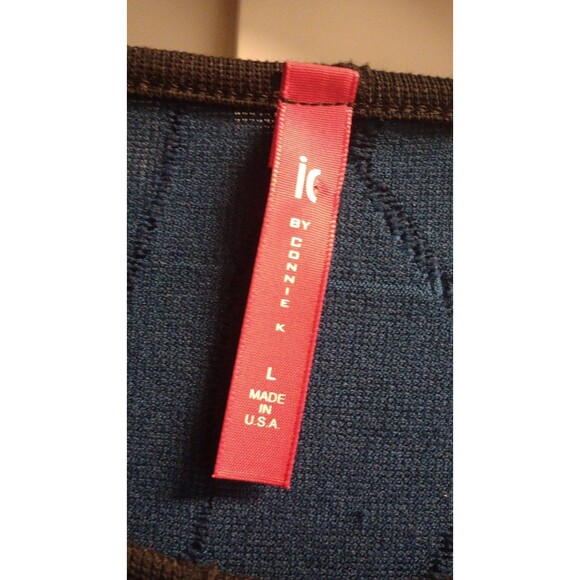 IC by Connie K Made in USA Artsy Lagenlook Tunic Top, Size Large - Picture 10 of 12